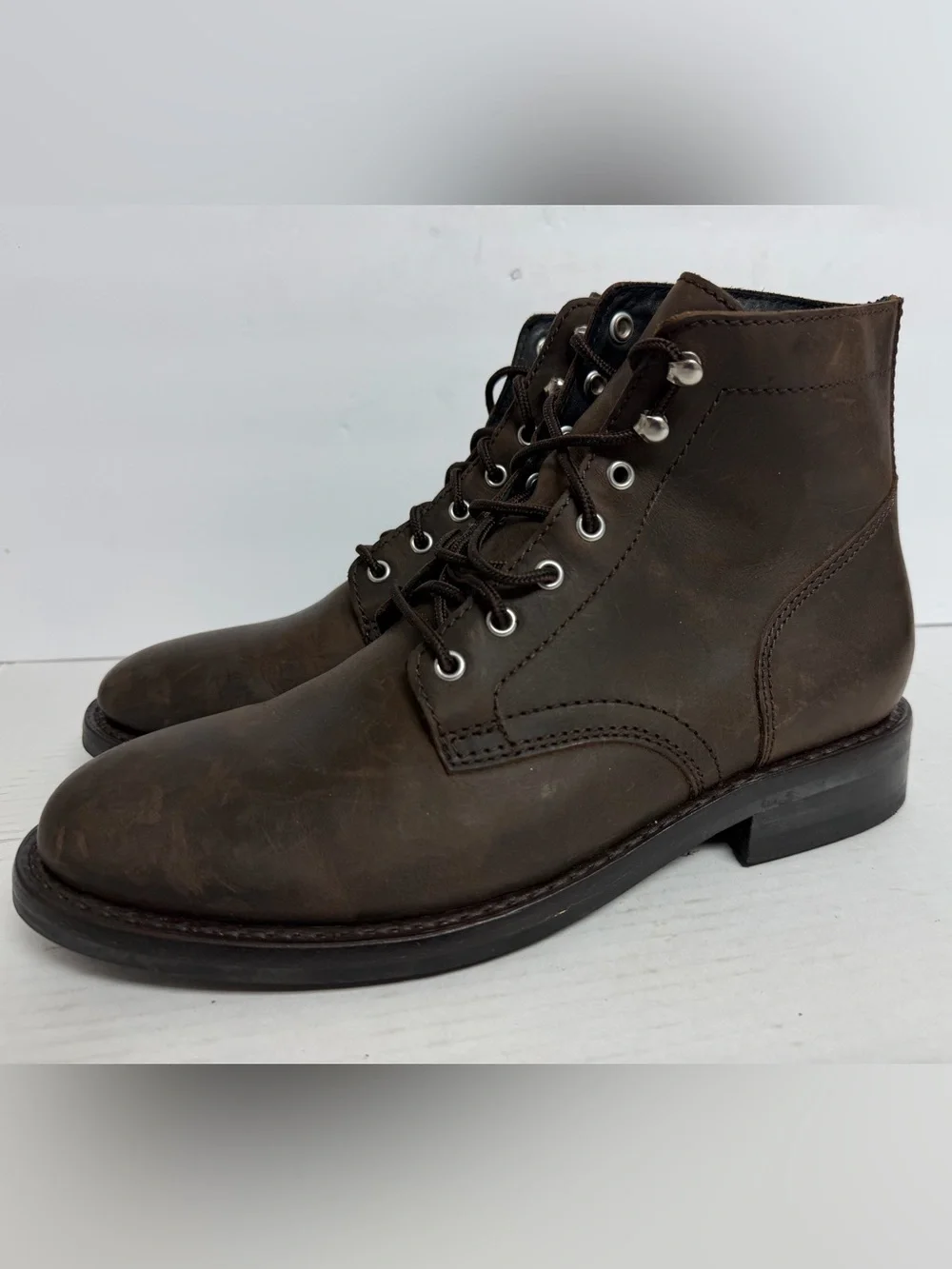 Men’s Thursday Boot Co President Size 9 US Tobacco Brown Leather Boots